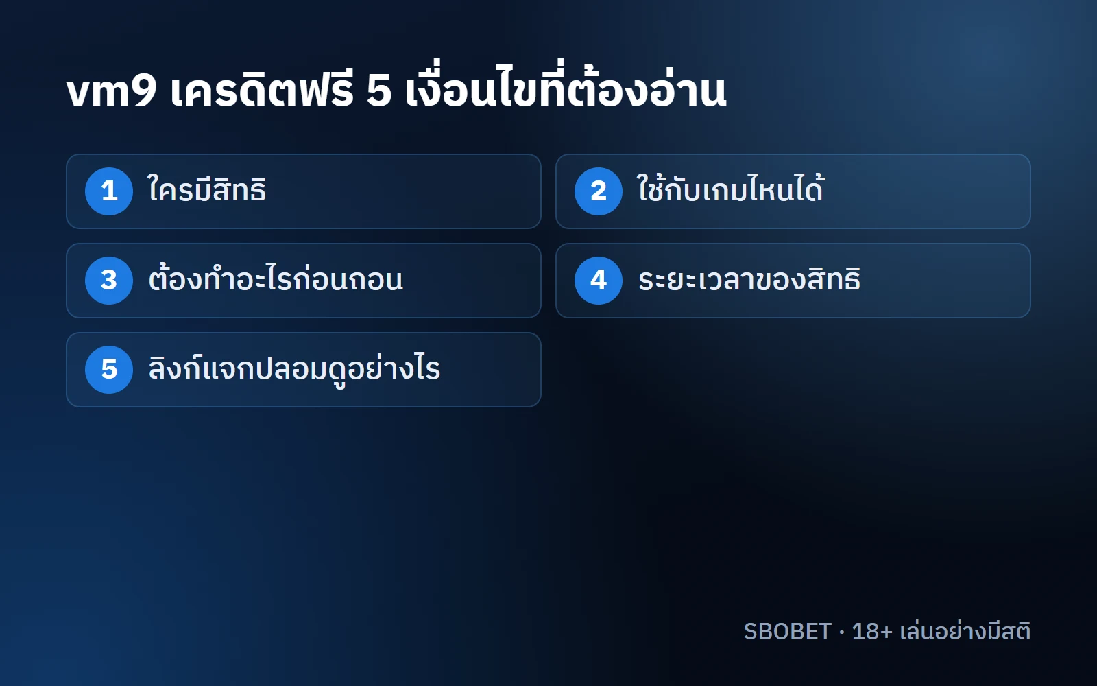 vm9 เครดิตฟรี คืออะไร 5 เงื่อนไขที่ต้องอ่าน และสัญญาณลิงก์แจกปลอม